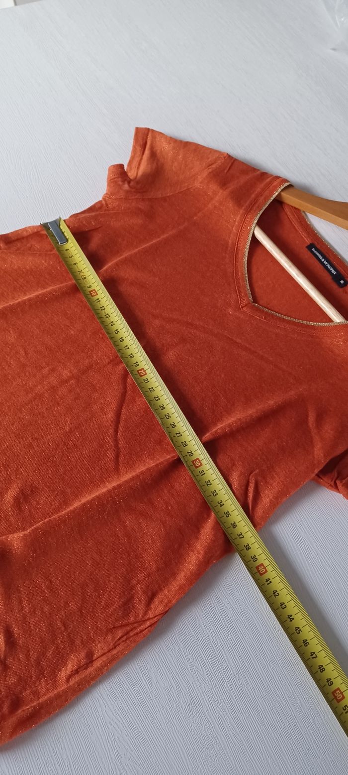 Tee-shirt femme taille xs les essentiels de Monoprix - photo numéro 7
