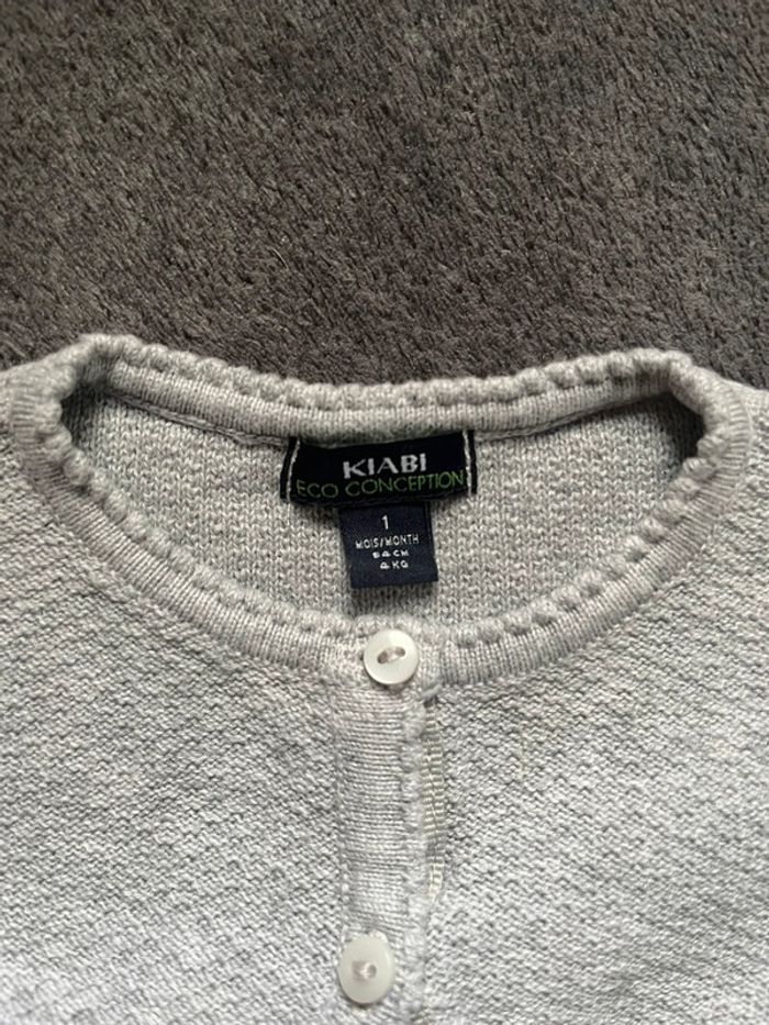 Gilet gris kiabi - photo numéro 3