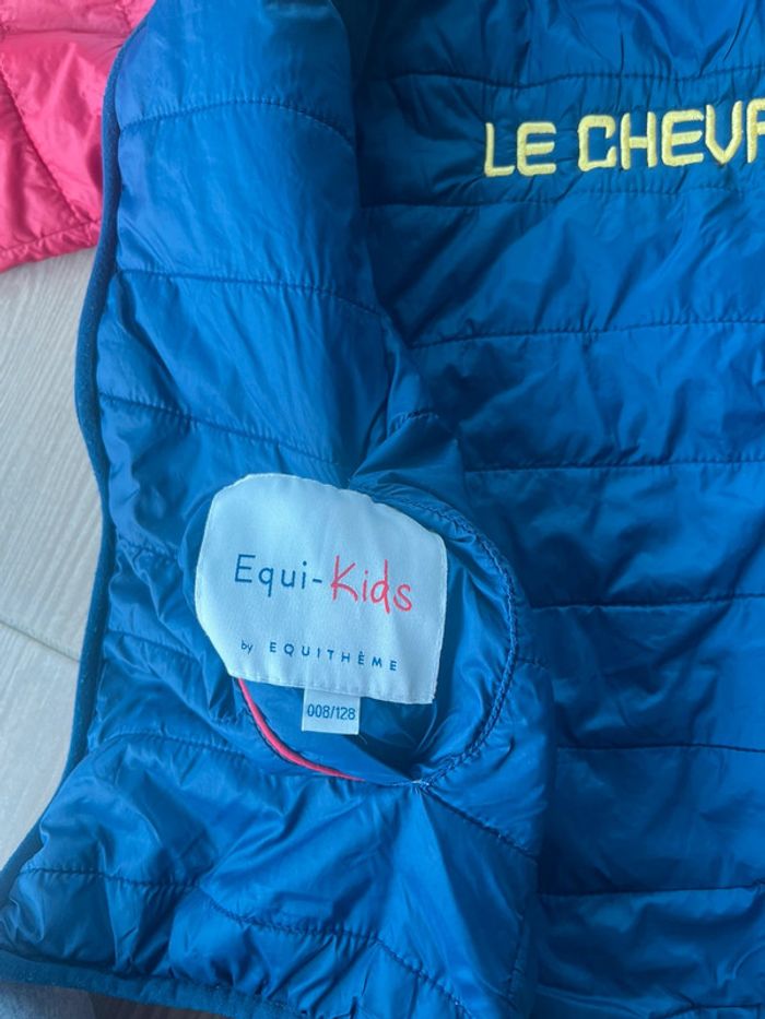 Manteau équitation réversible 8 ans - photo numéro 4