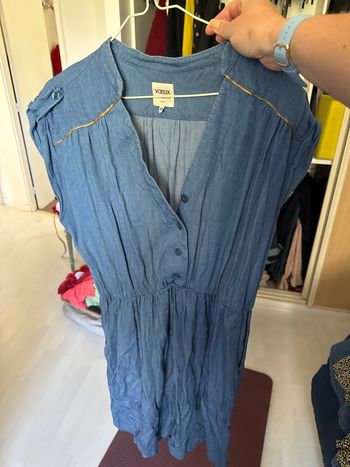 Robe en jean vœux 