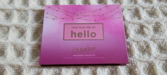 You had me at hello colourpop