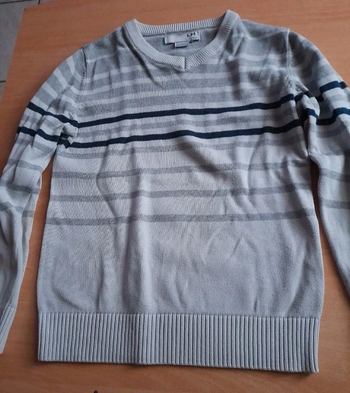 Pull LH rayé - photo numéro 2