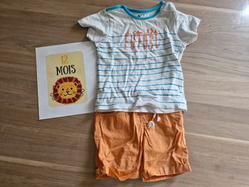 Ensemble short t-shirt Z 1 an