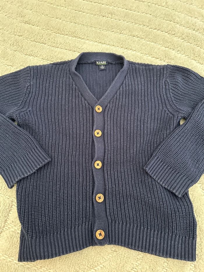 Gilet bleu marine - photo numéro 2