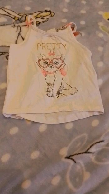 T-shirt Disney Marie des Aristochats 9 mois neuf