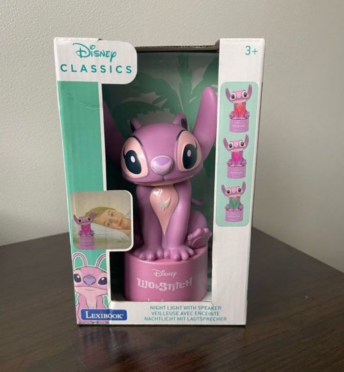 Enceinte Bluetooth veilleuse stitch