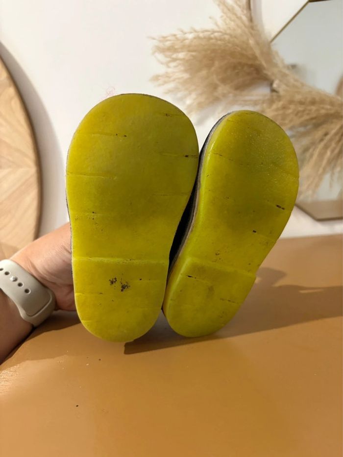 Chaussure enfant Pat et Ripaton - 100% cuir - bleu marine - pointure 20 - photo numéro 4