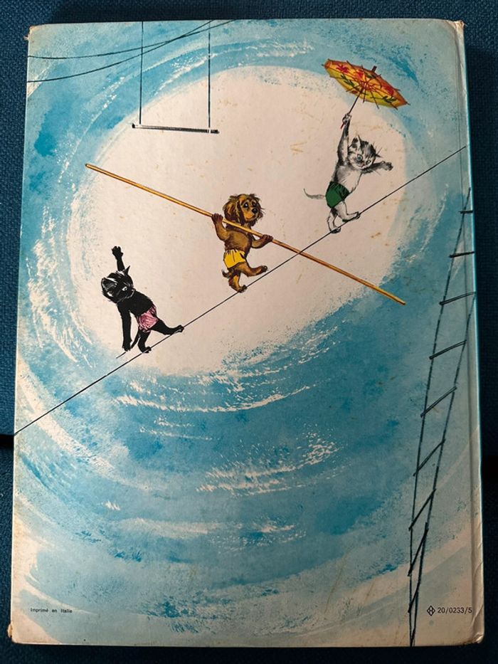 1970 Livre ancien Le Cirque Caroline Grands albums Hachette bd collection Pierre Probst - photo numéro 2