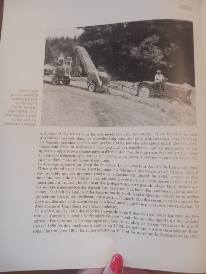 Livre les tracteurs de notre enfance - photo numéro 9