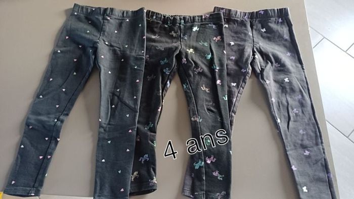 Lot 3 pantalon fille
