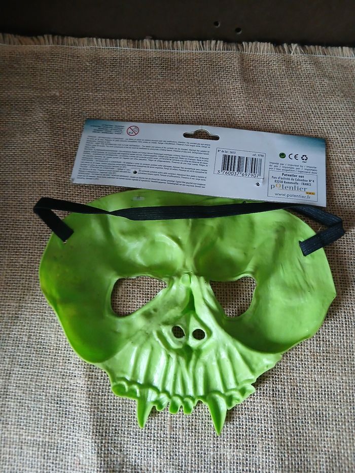 masque en silicone horreur halloween - photo numéro 2