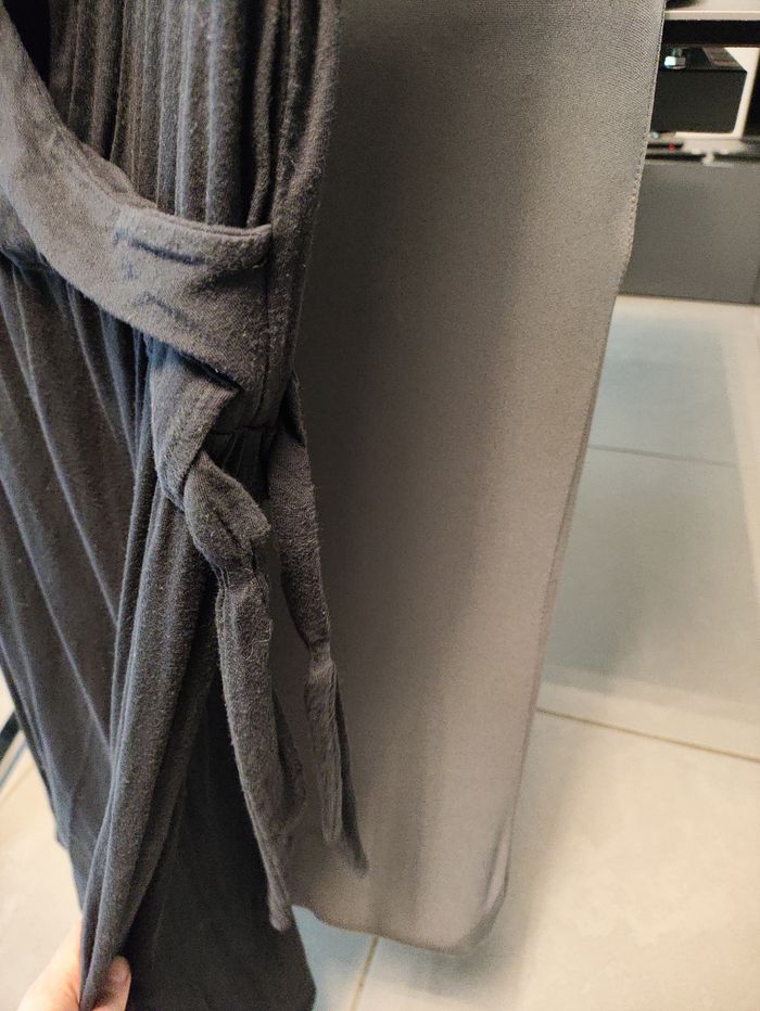 Robe de grossesse et d'allaitement Prémaman - Taille L - Noir - photo numéro 4