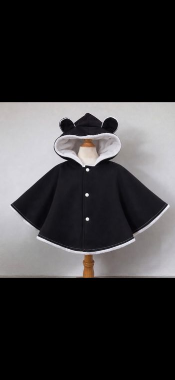 Poncho noir