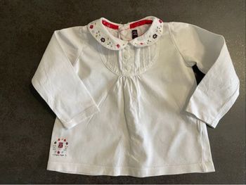 T shirt manche longue fille 9 mois