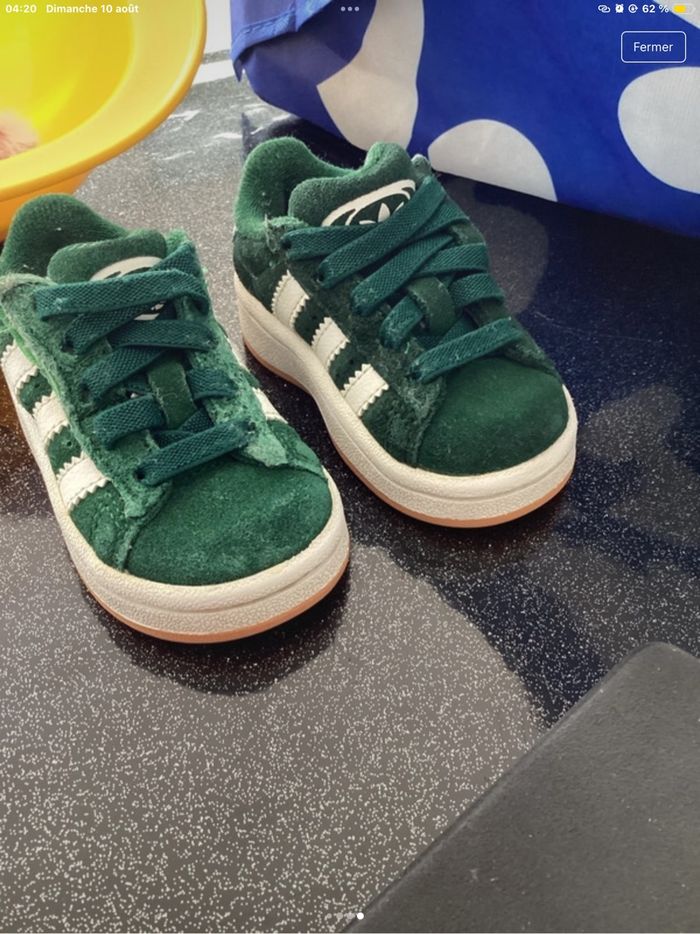 Campus Adidas Vert - photo numéro 3
