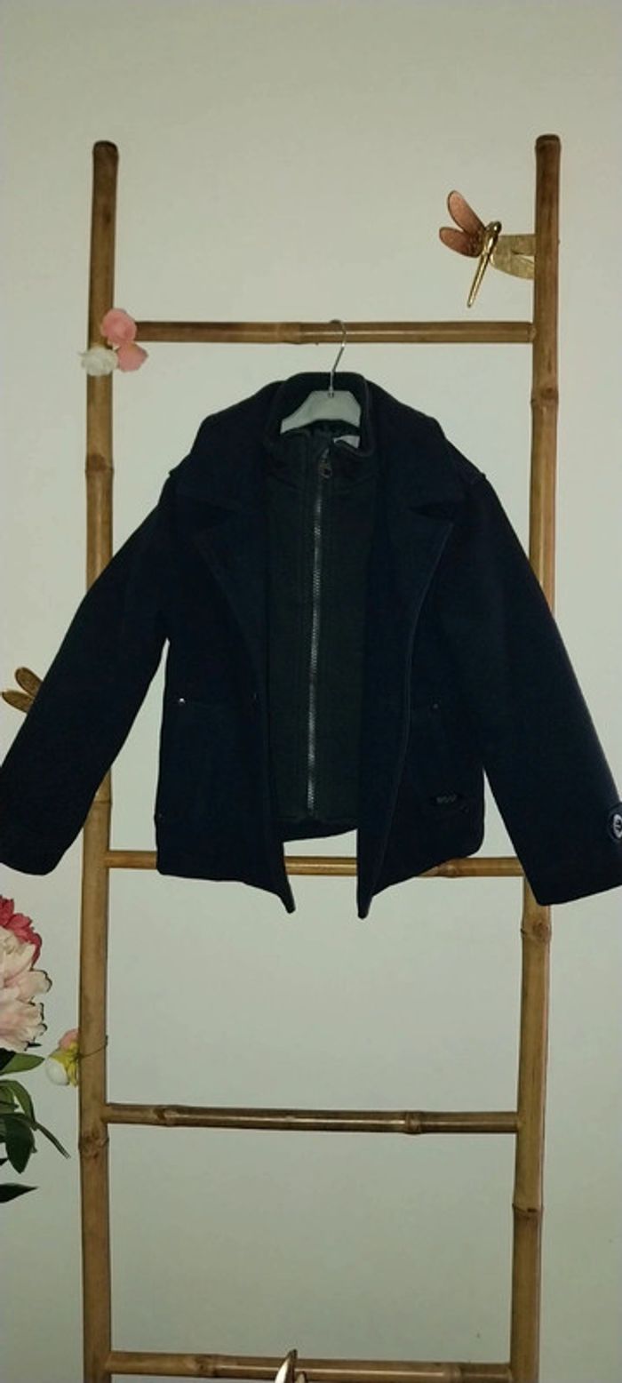 Caban/ Duffle coat marine en excellent état taille 6 ans - photo numéro 10