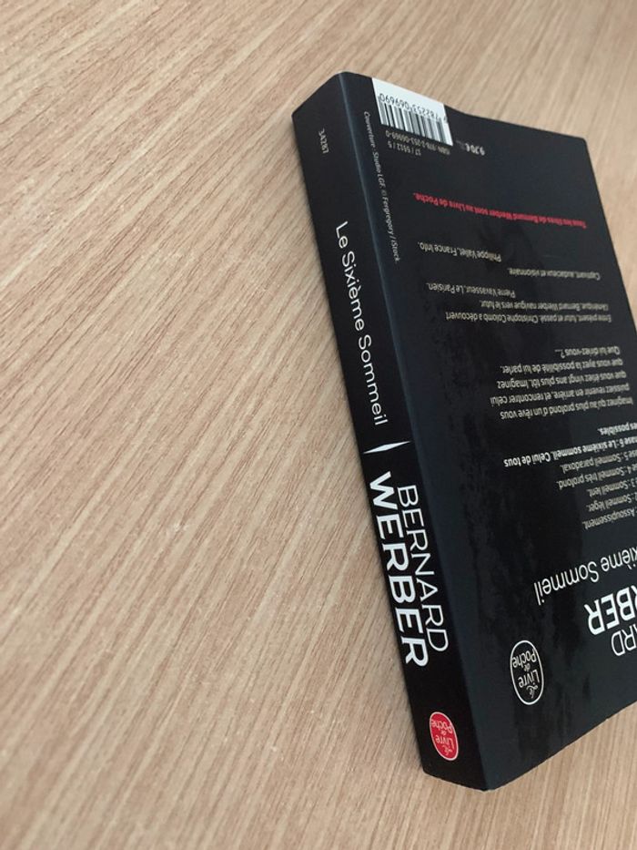 Livre  le sixième sommeil Bernard werber - photo numéro 3