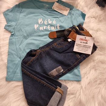 NEUF (non portés)💙🤩😍🏷superbe ensemble 18 mois garçon 💙😍🤩🏷