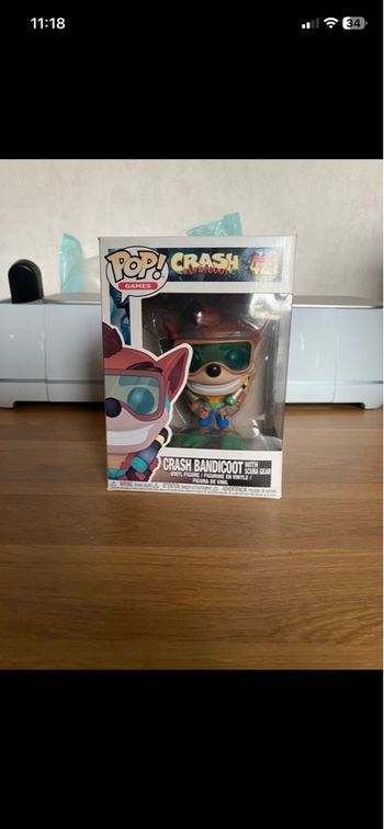 Funko pop crash bandicoot