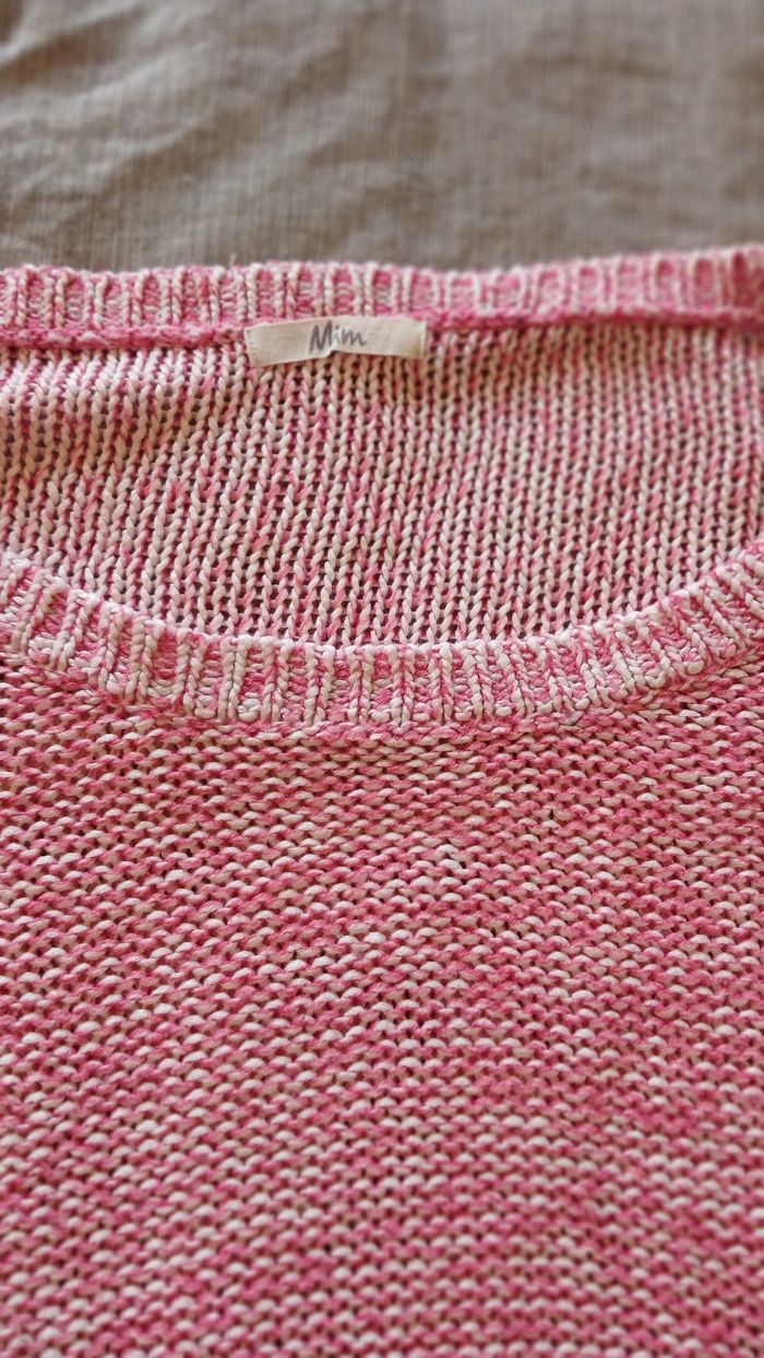 Pull rose mi saison - photo numéro 2