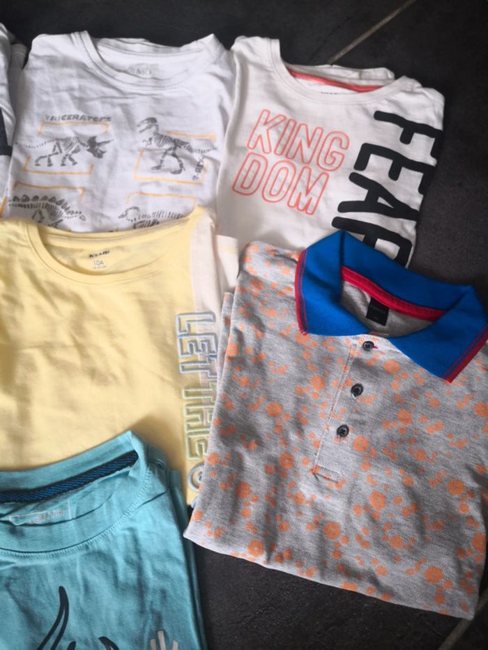 Lot de t-shirt enfant garçon taille 10/11 ans - photo numéro 2