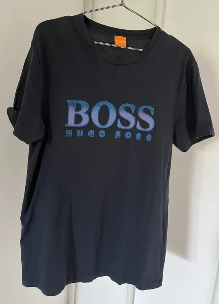 T-shirt Hugo Boss bleu
