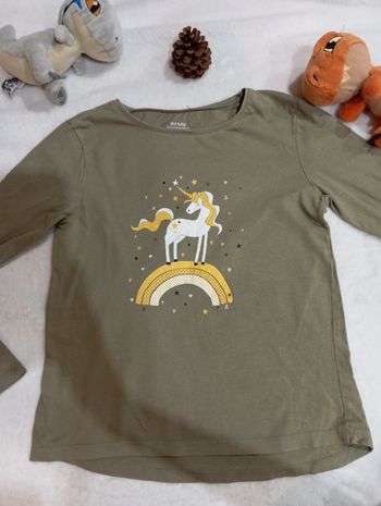 Tee-shirt manches longues kaki