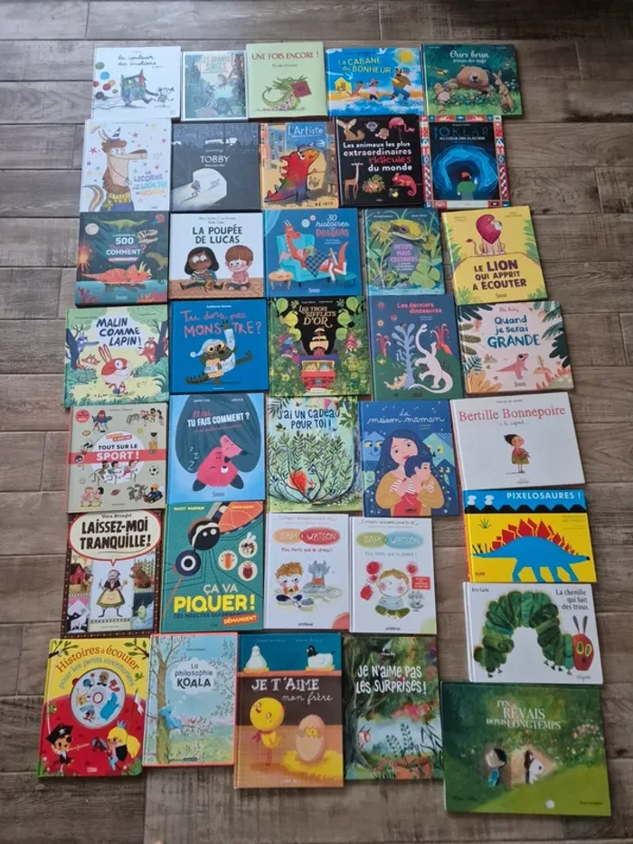 Lot de livres - 5€ l'un / 20€ les 5