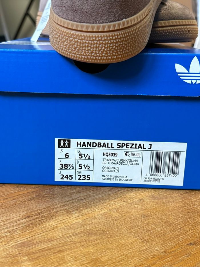 Adidas Handball Spezial Marron Rose - photo numéro 10