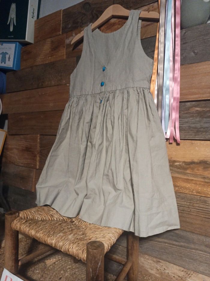 Robe taille 4 ans fait main tbe - photo numéro 4