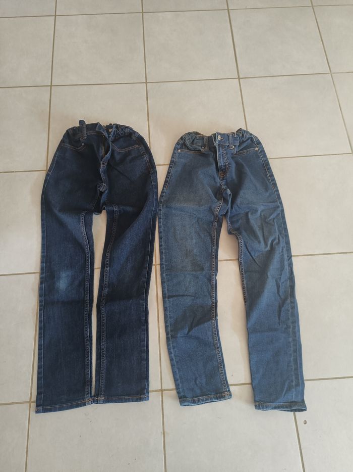 Lot 5 jeans Kiabi 11/12 ans - photo numéro 2