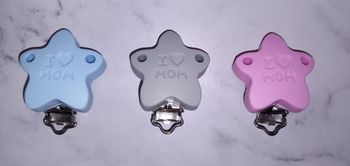 Clips attache tetine Etoile