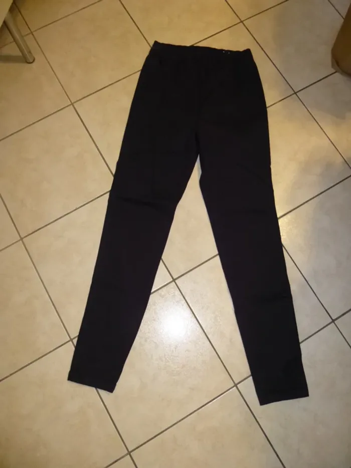 pantalon stretch prune taille haute MS mode taille M