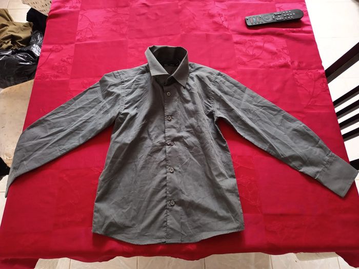 Chemise grise BKL wear 10 ans