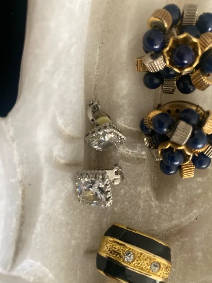 Boucle d’oreille à clip vintage - photo numéro 3