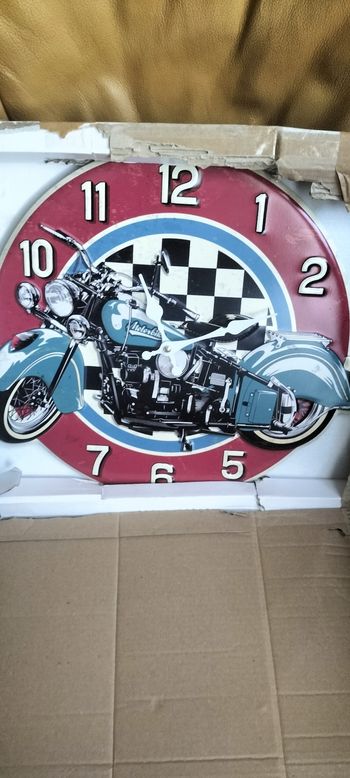 Grande horloge motard