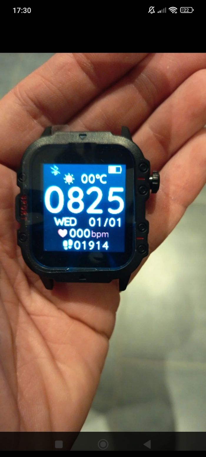 Montre connectée bluetooth neuf emballé avec
sa boîte et sa notice - photo numéro 3