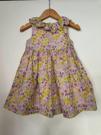 Tres belle robe liberty 24 mois neuve Jacadi