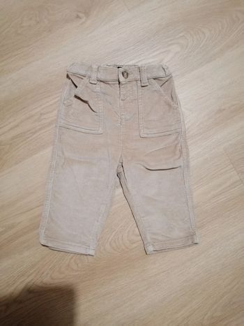 Pantalon velours 12 mois