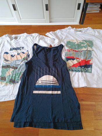 Lot 3 t-shirt taille S