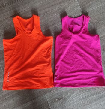 Lot de débardeurs fluo