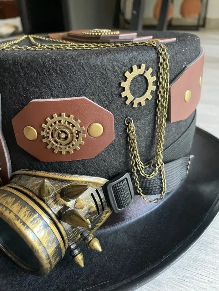 Chapeau steampunk - photo numéro 4