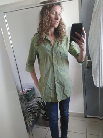 Tunique femme M kaki.         40