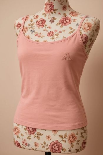 🌸 Top Adidas rose pastel - Taille 40 🌸