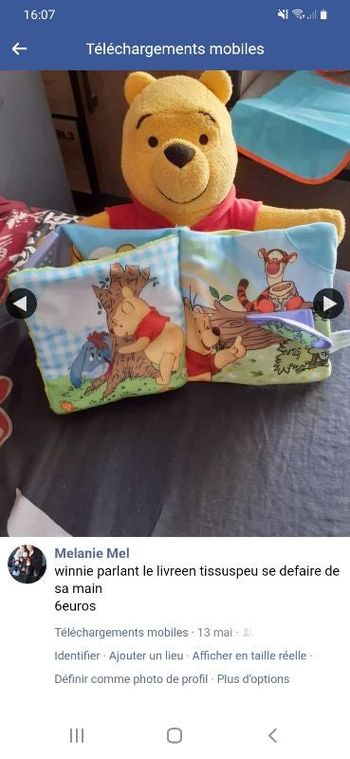 winnie parlant