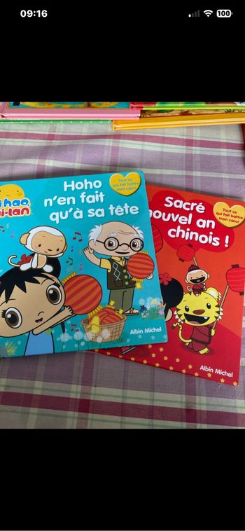 Lot de livre ni hao kai-lan