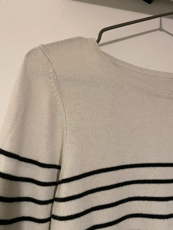 Pull marinière In Extenso taille 36-S - photo numéro 2