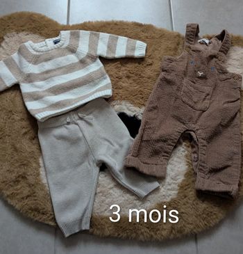 Lot ensemble garçon 3mois
