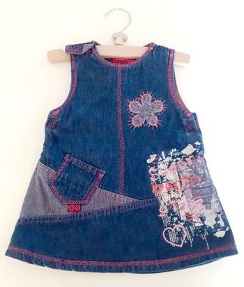 Robe en jean - 12 mois