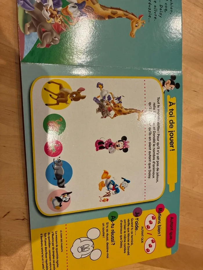 Lot de 2 livres ardoises Disney maternelle la maison de Mickey - photo numéro 8